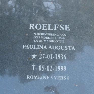 ROELFSE Paulina Augusta 1936-1999