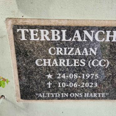 TERBLANCHE Crizaan Charles 1975-2023