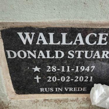 WALLACE Donald Stuart 1947-2021