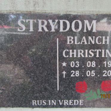 STRYDOM Blance Christina 1944-2014