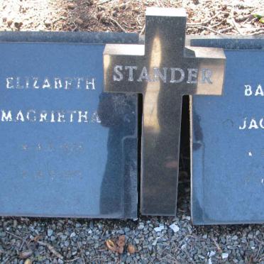 STANDER Barend Jacobus 1867-1952 &amp; Elizabeth Magrietha BARNARD 1878-1991