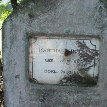 BOTHA Martha 1944-1944