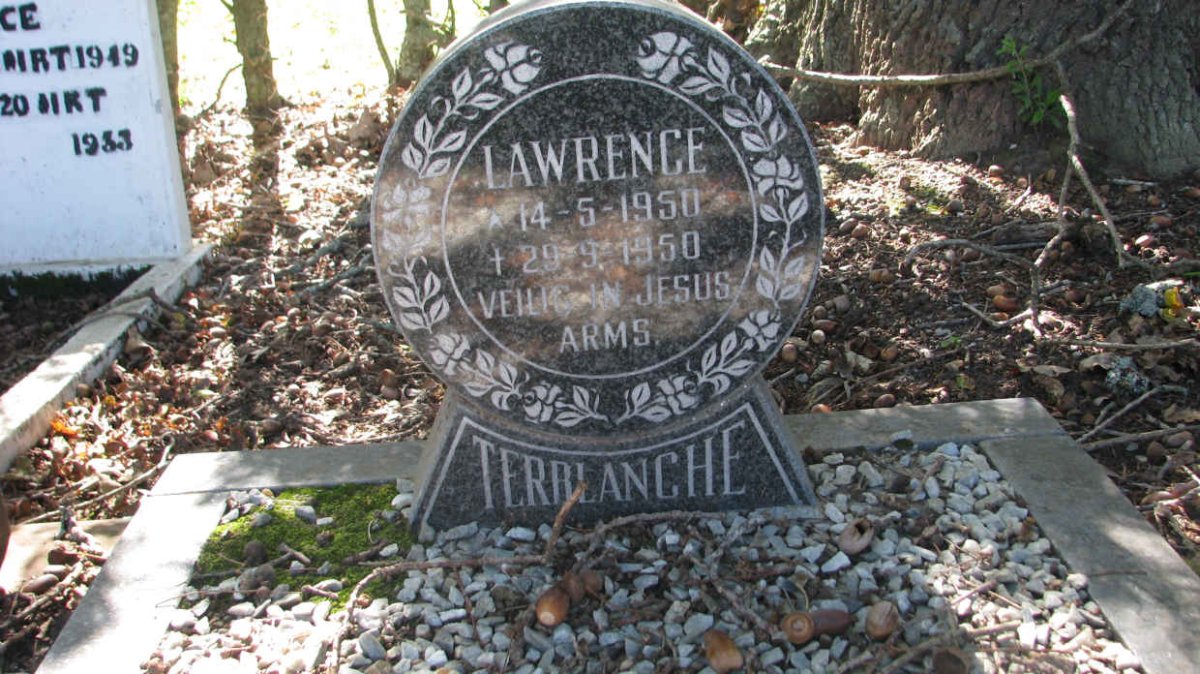 TERBLANCHE Lawrence 1950-1950