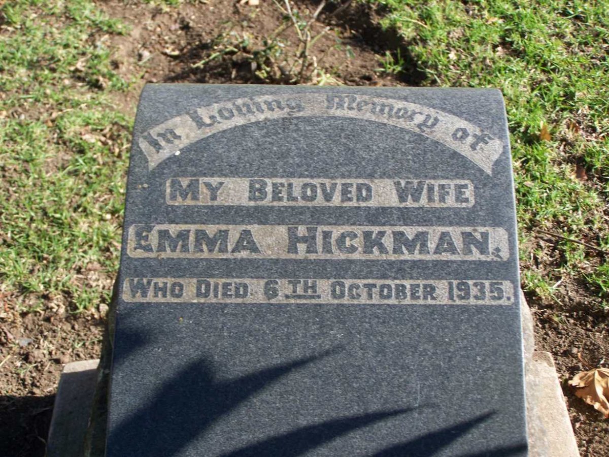 HICKMAN Emma -1935