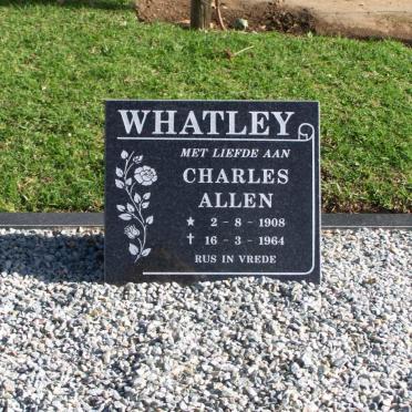 WHATLEY Charles Allen 1908-1964