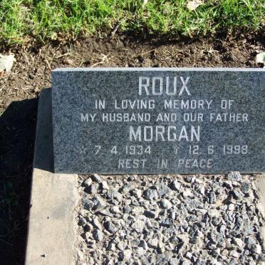 ROUX Morgan 1934-1998