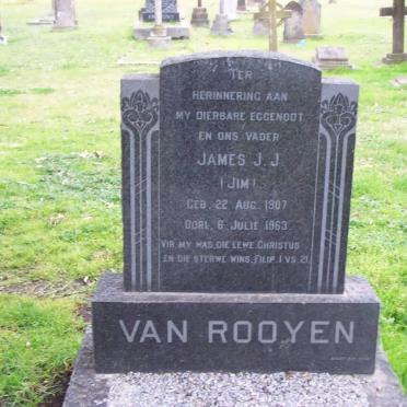 ROOYEN James J.J., van 1907-1963