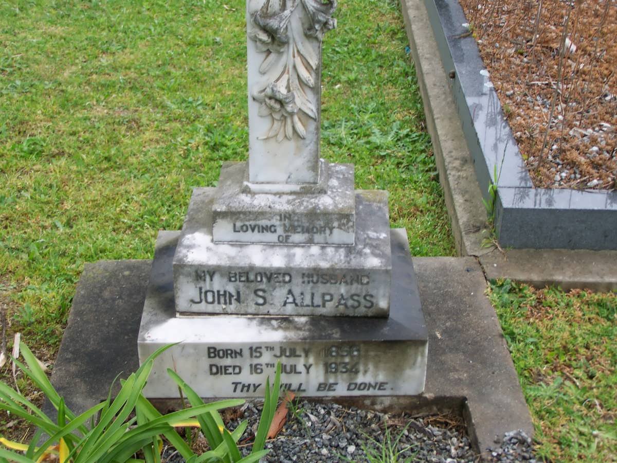 ALLPASS John S. 1856-1934