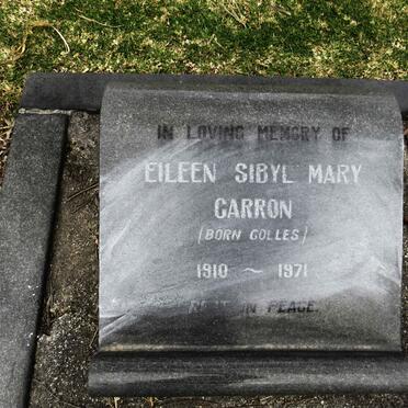 GARRON Eileen Sibyl Mary nee COLLES 1910-1971