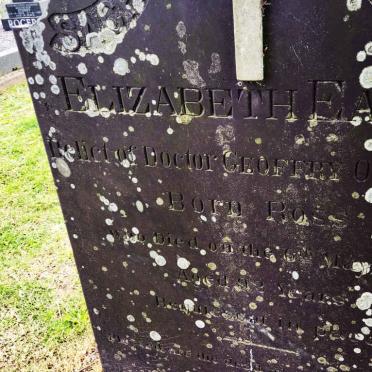 O'CONNELL Elizabeth Eager nee ROSS -1872