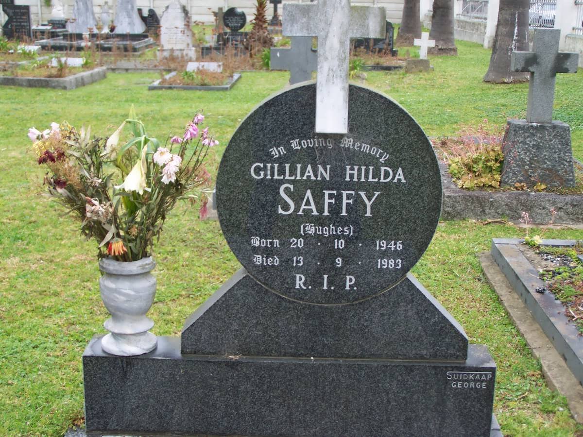 SAFFY Gillian Hilda nee HUGHES 1946-1983