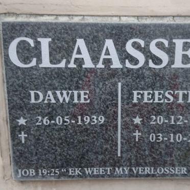 CLAASSEN Dawie 1939- &amp; Feestina 1938-2017