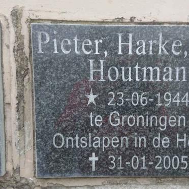 HOUTMAN Pieter Harke Otto 1994-2005