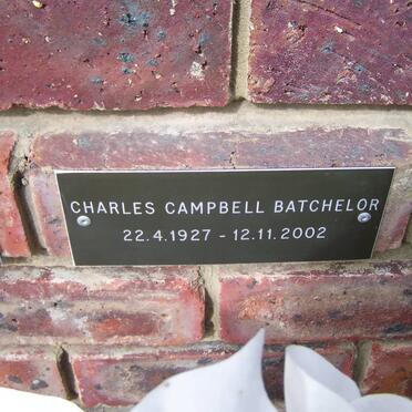 BATCHELOR Charles Campbell 1927-2002