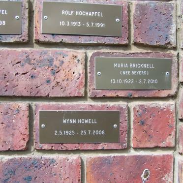 BRICKNELL :: HOWELL :: HOCHAPFEL