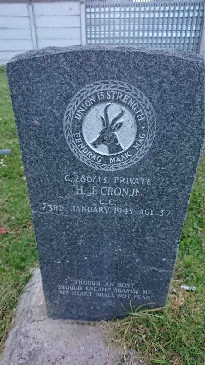 CRONJE H.J -1945