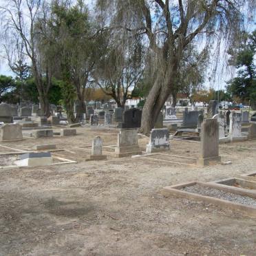 2. Overview on left hand side of the cemetery