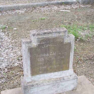 BOTHA Johanna C.W. 1904-1930