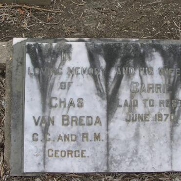 BREDA Chas, van -1970 &amp; Carrie -1970