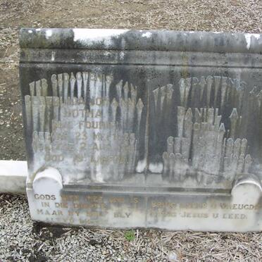 BOTHA Daniel A. 1862-1959 &amp; Gertruida Johanna FOURIE 1865-1941