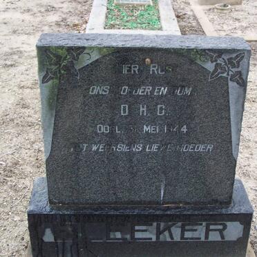 BLEEKER D.H.G. -1944