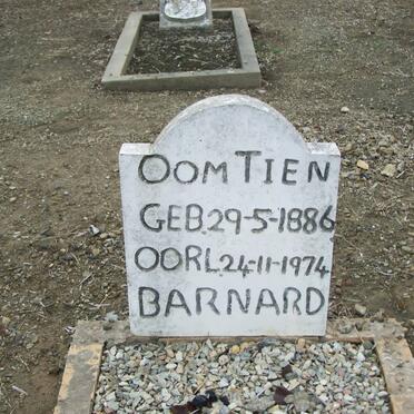 BARNARD Tien 1886-1974