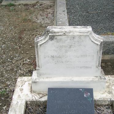 BOSHOFF Pieter Barend 1939-1952