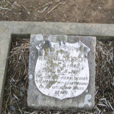 BOSHOFF William J. 1867-1901