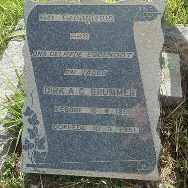 BRUMMER Dirk A.G. 1890-1951