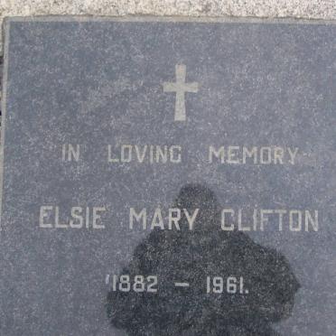 CLIFTON Elsie Mary 1882-1961