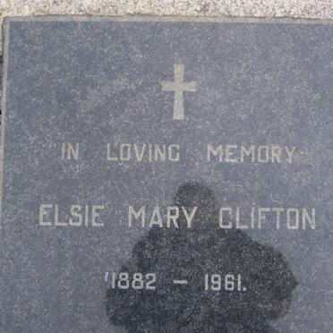 CLIFTON Elsie Mary 1882-1961