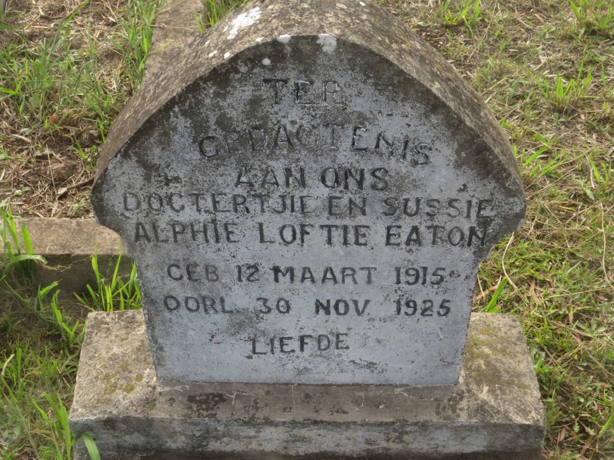 EATON Alphie, LOFTIE- 1915-1925