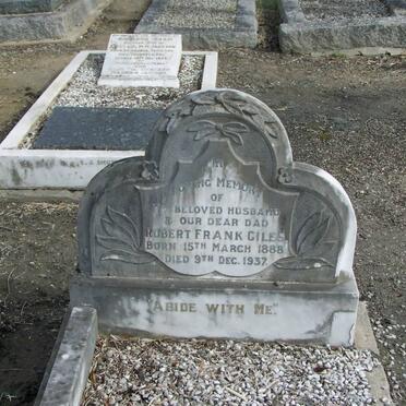 GILES Robert Frank 1888-1937