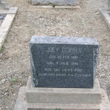GERBER Joey 1900-1946