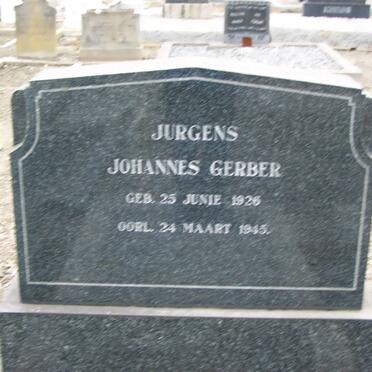 GERBER Jurgens Johannes 1926-1945