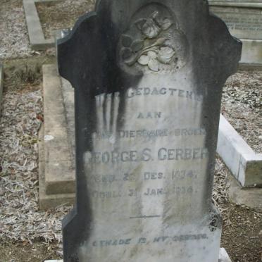 GERBER George S. 1874-1934