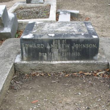 JOHNSON Edward Andrew -1933