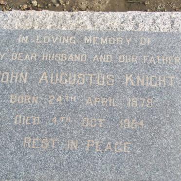 KNIGHT John Augustus 1879-1964