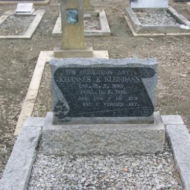 KLEINHANS Johannes T. 1883-1951