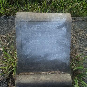 MILLER Claude Owen 1835-1926