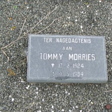 MORRIES Tommy 1924-1984