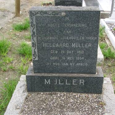 MÜLLER Helgaard 1910-1954