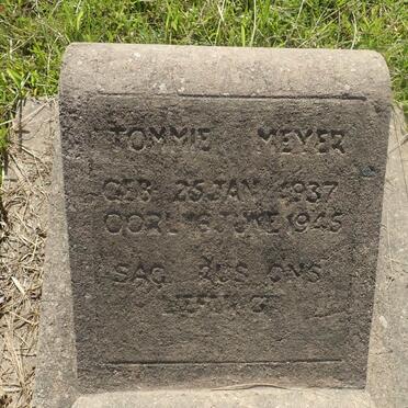 MEYER Tommie 1937-1945