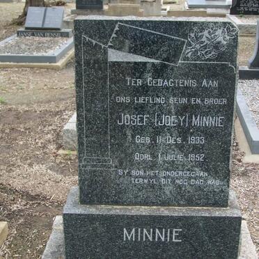 MINNIE Josef 1933-1952
