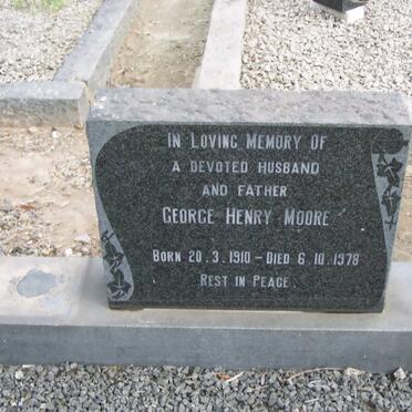 MOORE George Henry 1910-1978