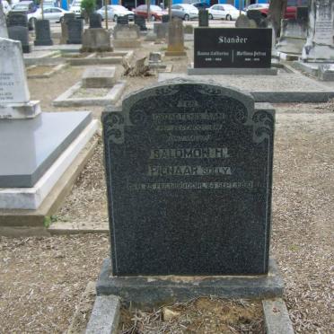 PIENAAR Salomon H. 1886-1950