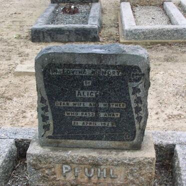 PFUHL Alice -1923