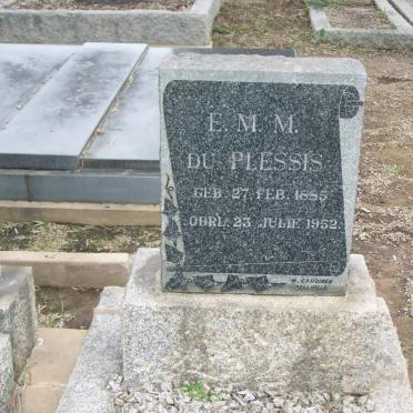 PLESSIS E.M.M., du 1885-1952