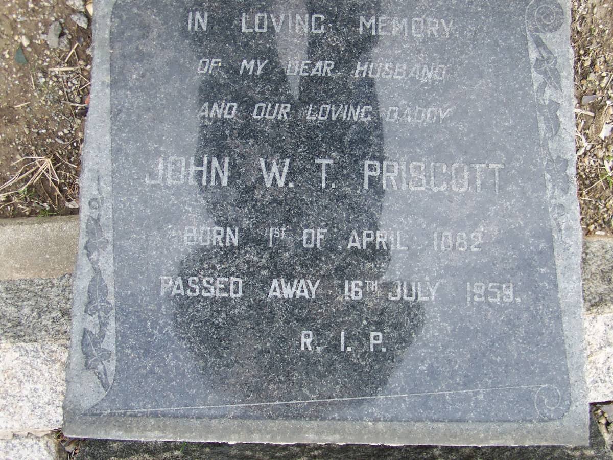 PRISCOTT John W.T. 1862-1959