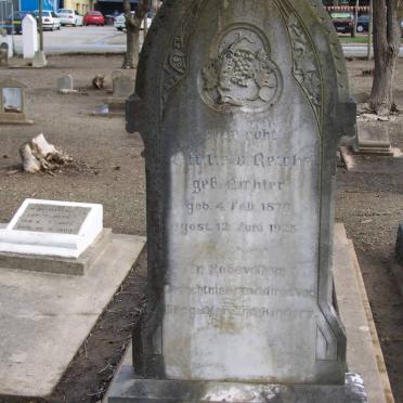 REICHE Ottilie, von nee RICHTER 1879-1925